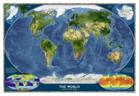 Спутниковая карта Земли Инфокарт все карты мира