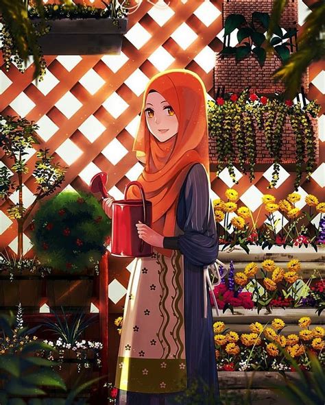 Gambar Kartun Ana Muslim Dan Muslimah Terbaru Galeri Keren
