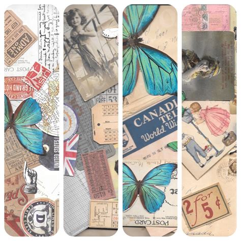 Album Collage Carta 5 Pagine Download Digitale Etsy Italia