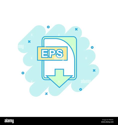 Cartoon Colored Eps File Icon In Comic Style Eps Download Illustration