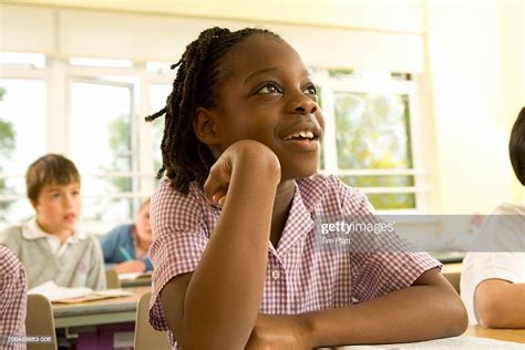 Children Paying Attention In Class High Res Stock Photo Getty Images