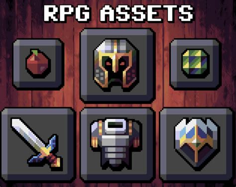 Rpg Game Assets By Kronbits