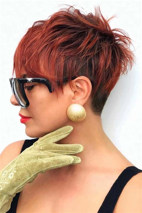 This article is really helpful for. 30 Trendy Hairstyles For Long Faces | LoveHairStyles.com | Pixie haircut, Red pixie haircut ...
