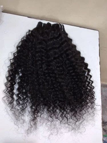 ahe indian remy virgin curly hair packaging type pp bag for parlour at rs 2000 piece in new delhi