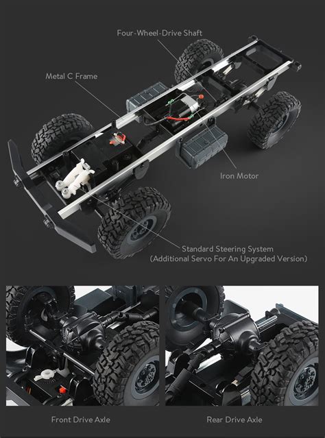 116 24g 6wd Rc Off Road Military Truck Rc Vehicles Jjrc Official