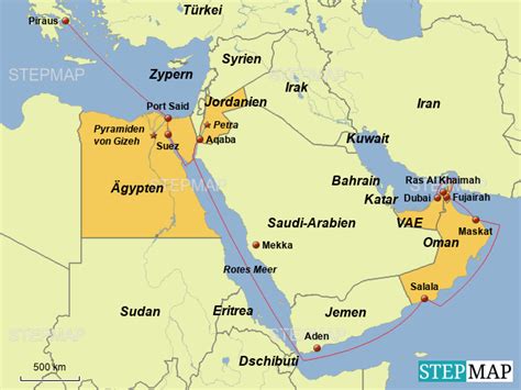 Der suezkanal ( arabisch : StepMap - Suezkanal - Landkarte für Ägypten