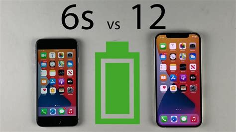 Iphone 12 Vs Iphone 6s Battery Life Drain Test Youtube