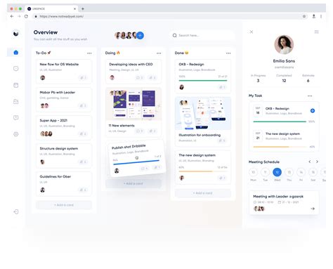 Dashboard Task Management 😁 By Nazmi Javier ⚡️ For Unspace On Dribbble