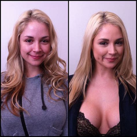 Porn Stars Before And After Their Makeup Makeover 93 Pics