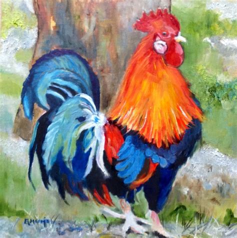 Strut My Stuff Painting Morris Rooster