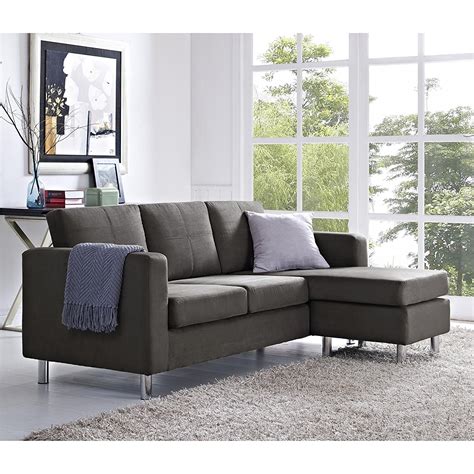 You can start out small and simply add on sections whenever you need to. 10 Best Collection of Canada Sectional Sofas for Small Spaces