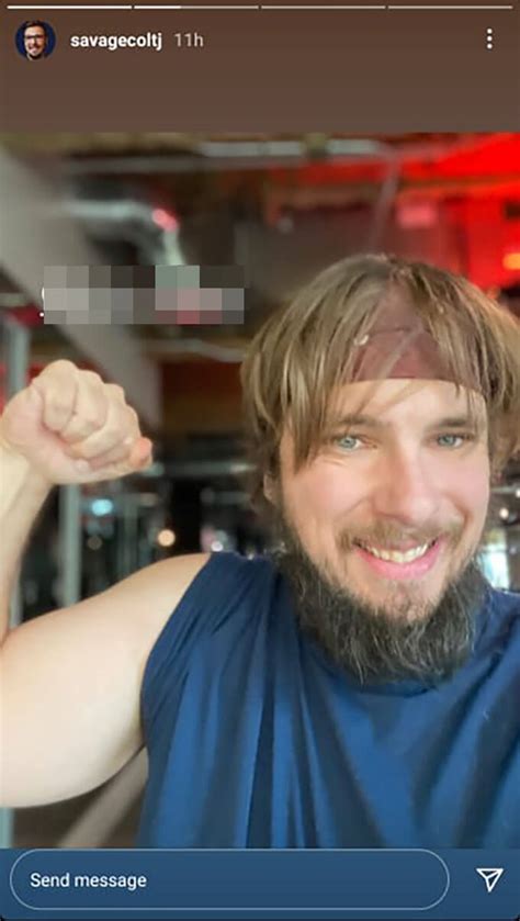 90 Day Fiance Colt Johnson Flexes Biceps In Latest Weight Loss Photo