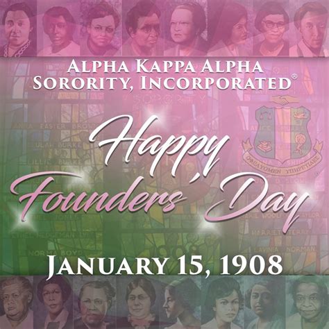 Alpha Kappa Alpha Sorority Inc Founders Day Alpha Alpha Omicron Omega