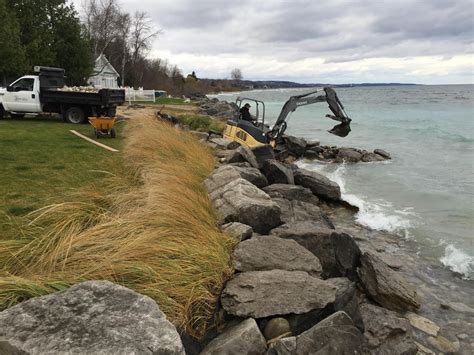 Shoreline Preservation And Restoration Northern Michigan Planting