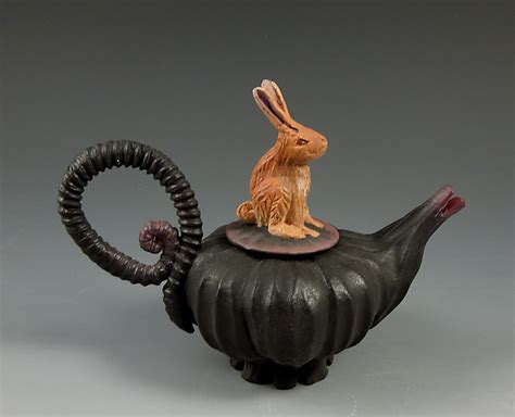 Mini Rabbit Teapot By Nancy Y Adams Ceramic Teapot Artful Home