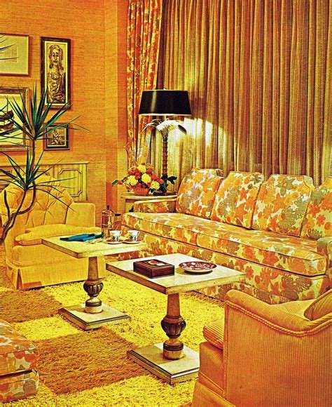 1970s Home Decor On Pinterest Vintage Interior Design Retro Interior