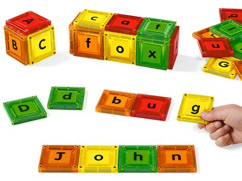 Double Sided Magnetic Letter Tiles At Lakeshore Learning