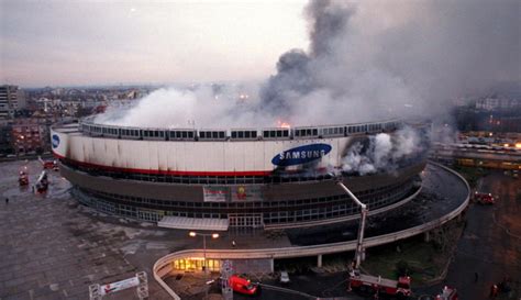 Magyarország legnagyobb fedett sportlétesítménye volt de leégett