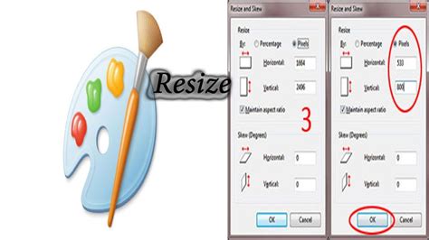 How To Resize An Image In Microsoft Paint Printable Templates Free