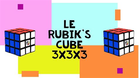 Résoudre Le Rubiks Cube 3x3x3 Méthode Pour Débutants Tutoriel