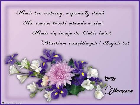 Najpiękniejsze życzenia imieninowe, piękne życzenia i wierszyki na imieniny, ładne życzenia i wiersze z okazji imienin, śmieszne i zabawne wierszyki i życzenia w dniu imienin, magiczne, tajemnicze, wierszyki i życzenia dla mamy, taty, babci, dziadka, cioci, gotowe darmowe teksty życzeń. Życzenia Imieninowe - Życzenia imieninowe dla Barbary/Basi ...