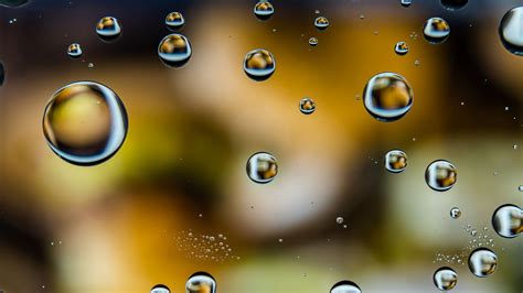 Water Bubbles Drops 4k Hd Abstract Wallpapers Hd Wallpapers Id 47871