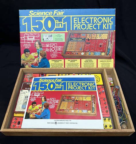 Radio Shack Science Fair 150 In 1 Electronic Project Kit Etsy