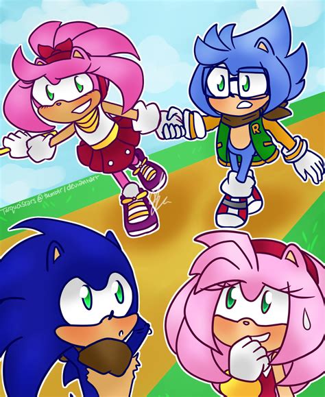 Sonamy Fanchildren By Turquoistars On Deviantart