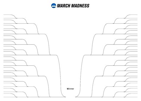 The 2021 Ncaa Tournament Bracket In Printable Blank And Fillable