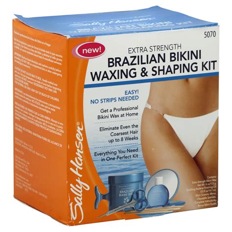 Sally Hansen Extra Strength Brazilian Bikini Waxing Shaping Kit By My Xxx Hot Girl