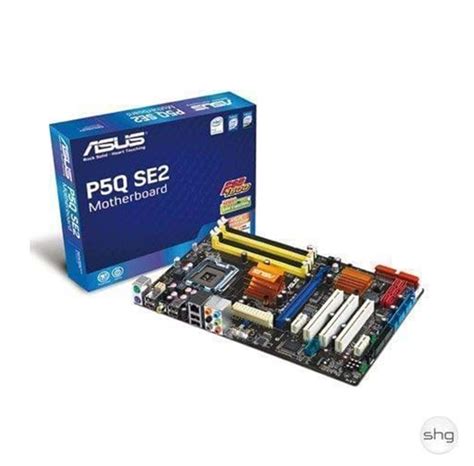 Asus P5q Se2 Bundkort Intel P45 Express Intel Lga775 Socket Ddr2