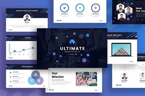 Ultimate Powerpoint Template By Slideforest On Creativemarket