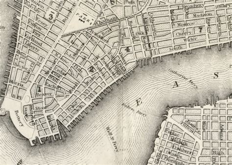1860 Map Of New York City Etsy