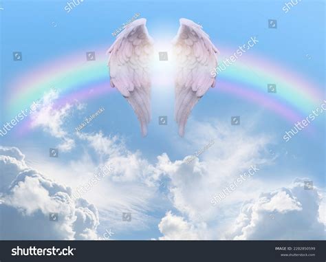 7106 White Angel Wings Clouds Images Stock Photos And Vectors