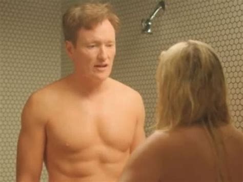 Naked Chelsea Handler Conan Obrien Fight In The Shower