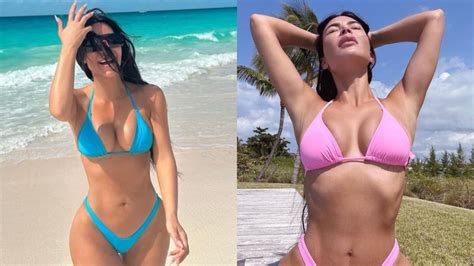 Kim Kardashian Turns Up The Heat In Bikini Pics From Tropical Vacation