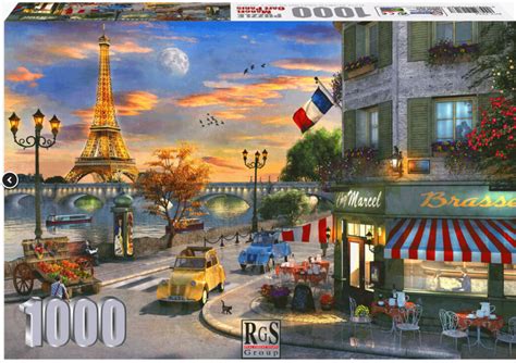 rgs marcel cafe paris 1000 piece jigsaw puzzle brisbane puzzle shop