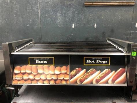 Ao Equipment And Machinery Star Grill Max Pro Hot Dog Roller Grill
