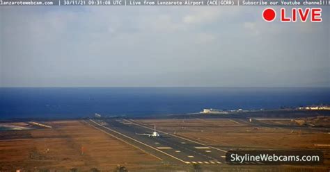 Live Webcam Flughafen Lanzarote Skylinewebcams