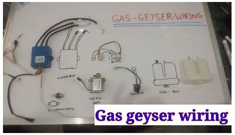 gas geyser wiring diagram full details || gas geyser parts detail - YouTube