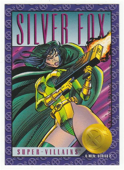 X Men Series 2 Silver Fox 78 Skybox 1993 X Men Marvel Cards