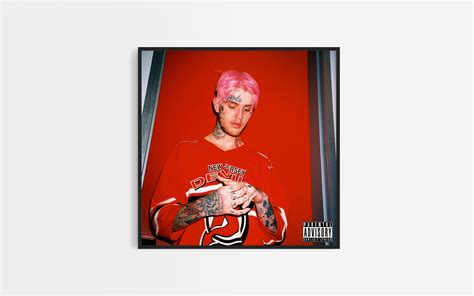 Lil Peep HELLBOY Album Cover Posters Music Prints Gift Etsy