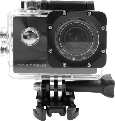 Goxtreme Enduro Black Action Camera 27k Waterproof Wi Fi