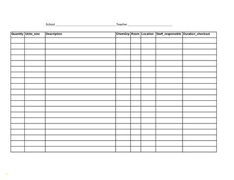 Best Images Of Free Printable Blank Spreadsheet Templates Printable
