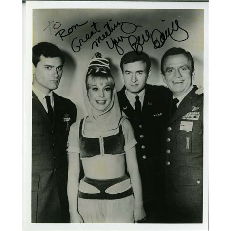 Bill Daily Maj Healy Autographed Signed I Dream Of Jeannie Cast Photo Very Rare On Ebid United