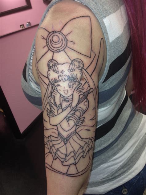 Woman Goes In For Tiny Tattoo Gets Giant Sailor Moon Sleeve Instead
