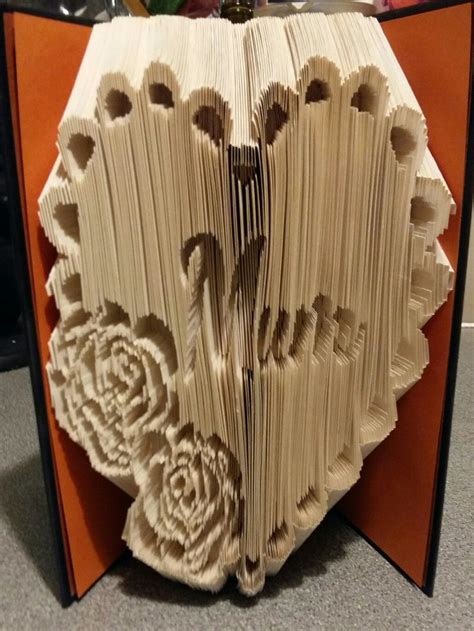 Pin By Charlesworth Crafts On Book Folding Art Book Folding Folded