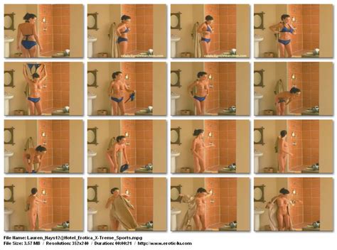 Free Preview Of Lauren Hays Naked In Hotel Erotica Series