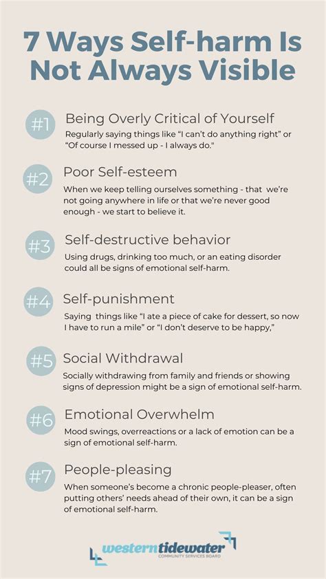 7 Ways Self Harm Is Not Always Visible Wtcsb