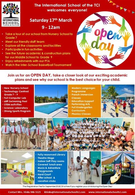 All Welcome To Open Day At The International School International